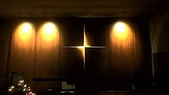 Wall of the Weekday Chapel