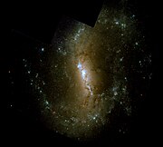 Galaxy NGC 3359 in Ursa Major (HST)