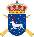Coat of arms of the Norrbotten Regiment (I 19) 1977–1994.