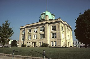 Owen County courthouse in Spencer