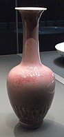 Vase with peach blossom glaze, Jingdezhen, Kangxi period. PDF 579[7]