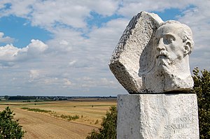 Monument to Henryk Sienkiewicz in Okrzeja