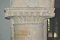 St Leonard and James': square-cut capital of impost on east side of east arch of south aisle, circa 1180