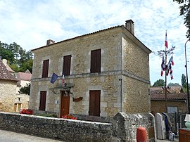 The town hall in Saint-Marcel-du-Périgord