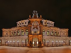 Semperoper in Dresden, Germany
