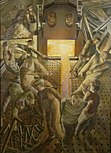 Stanley Spencer's Shipbuilding on the Clyde: The Furnaces; 1946.[158]