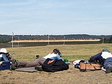 Photograph of a large outdoor shooting range.