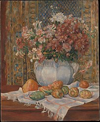 Still Life with Flowers and Prickly Pears, 1885, Metropolitan Museum of Art, New York