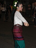 A dancer in Chiang Mai