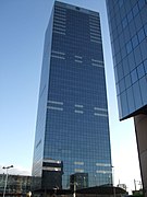 The South Tower, the tallest building in Belgium and formerly the tallest in the European Economic Community (EEC)