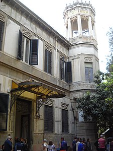 Villa Favaloro was built in 1889 in liberty style by Giovan Battista Filippo Basile in Palermo