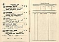 1950 Caulfield Cup racebook showing starters & results