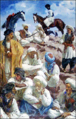 Painting entitled Afghans