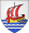 Wappen der Gemeinde Saint-Cyr-sur-Mer