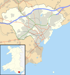 Llandaff is located in Cardiff