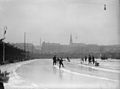 Bislett-Stadion mit Eisschnelllaufbahn um 1925