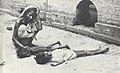 Dying children on a Calcutta street (the Statesman 22 August 1943)