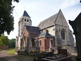 The church in Vendeuil-Caply