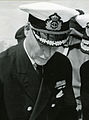 Peaked cap worn by Vice Admiral Stig H:son Ericson.