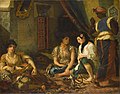 Frauen von Algier, Eugène Delacroix, 1834