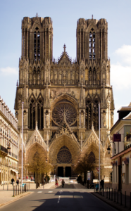 Façade of Reims Cathedral (1211 to the 16th century)