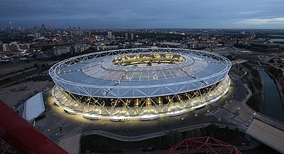 Stadium for the 2012 Summer Olympics in London, by Populous (2012)
