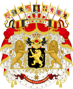 Großes Wappen des Königreichs Belgien