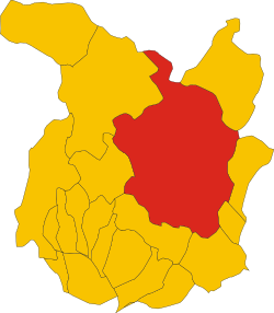 Pistoia within the Province of Pistoia