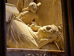 Tomb effigy of James in the royal monastery of Santes Creus