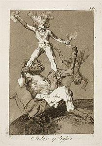 Capricho No. 56: Subir y bajar (To rise and to fall)