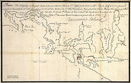 A Spanish map of Clayoquot Sound in 1791