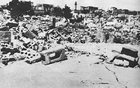 Ruins of Lydda after the Israel Defense Forces conquered it in July 1948.