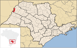 Location within the State of São Paulo