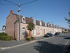 Miners housing, or corons, Cité De Sessevalle.