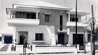 Beachfront double estate. Beira, 1939.