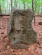 Menhir I im Thümmlitzwald