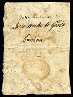 North Carolina colonial currency, 3 pounds sterling, 1729 (reverse)