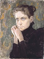 Portrait by Akseli Gallen-Kallela in 1893
