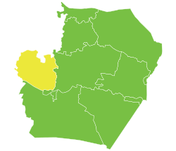 Al-Jarniyah Subdistrict within Raqqa Governorate