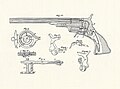 Patent illustrations of the Colt Paterson "Holster Model"