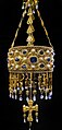 Image 25Detail of the votive crown of Recceswinth from the Treasure of Guarrazar, (Toledo-Spain) hanging in Madrid. The hanging letters spell [R]ECCESVINTHVS REX OFFERET [King R. offers this]. (from History of Spain)