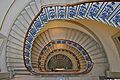 Staircase in Strand Block, Somerset House, London