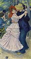 Dance at Bougival, painted by Pierre-Auguste Renoir in 1882-1883