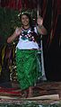 Image 2A Tuvaluan dancer at Auckland's Pasifika Festival. (from History of Tuvalu)