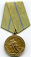 Obverse of the Soviet campaign medal "For the Defence of Odesa"