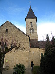 The church in Échevronne