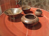 Ceramic bowls of Carchi culture (800-1500)