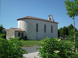 The church in Saint-Augustin