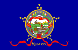Flag of Minnesota (January – February 28, 1893)