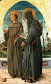 Juraj Ćulinović, Saint Francis and Jerome